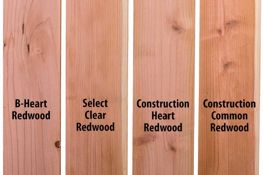 Redwood Lumber Grades